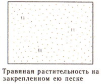 Условные знаки для топографических планов - Примеры сочетания изображений растительности, грунтов и сельскохозяйственных угодий | geosar.ru