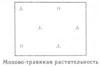 Условные знаки для топографических планов - Примеры сочетания изображений растительности, грунтов и сельскохозяйственных угодий | geosar.ru
