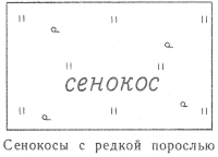 Условные знаки для топографических планов - Сочетания изображений сельскохозяйственных угодий | geosar.ru